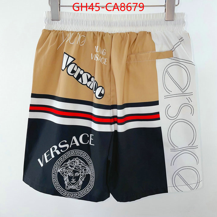 Beach Shorts-Versace can you buy knockoff ID: CA8679 $: 45USD