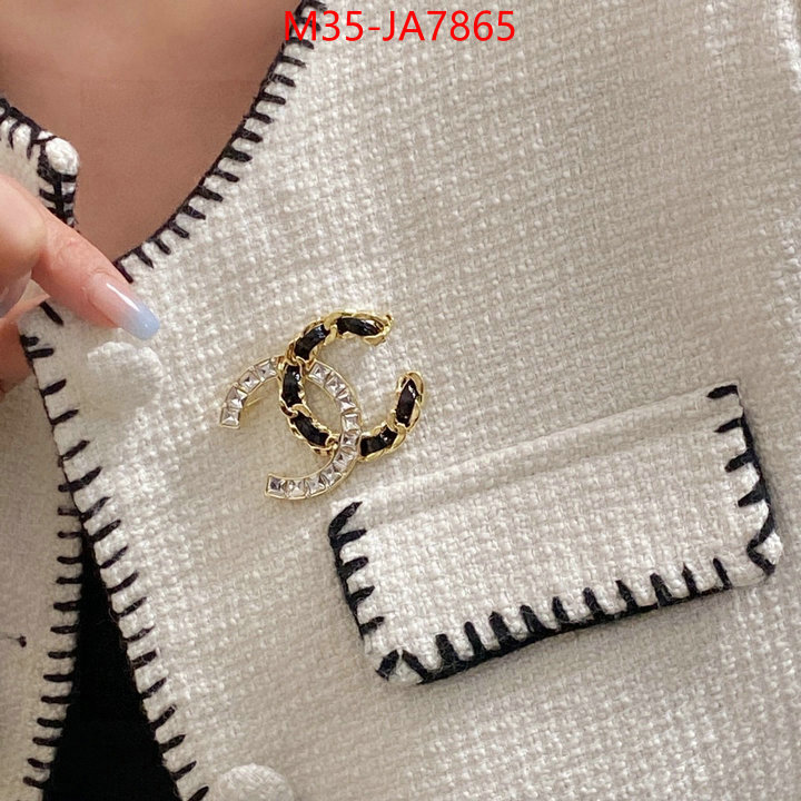 Jewelry-Chanel knockoff ID: JA7865 $: 35USD