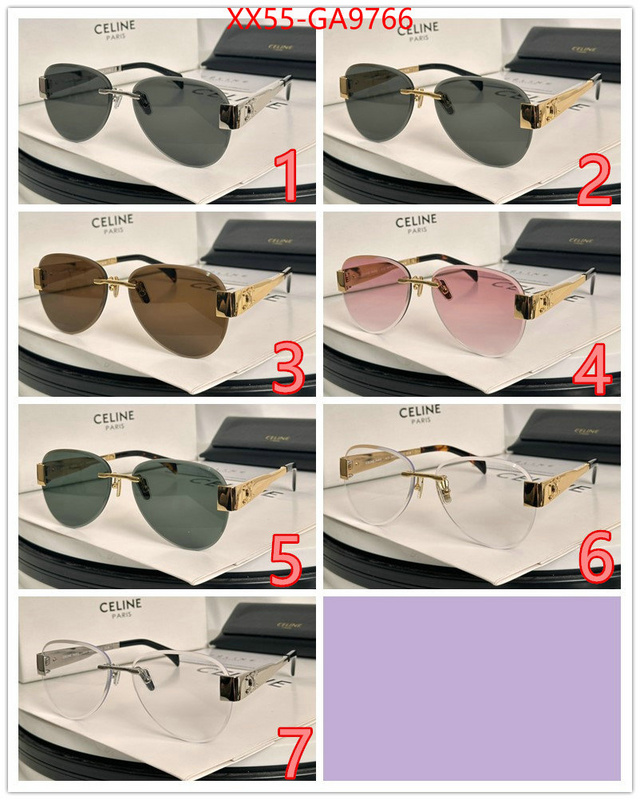 Glasses-CELINE perfect quality ID: GA9766 $: 55USD