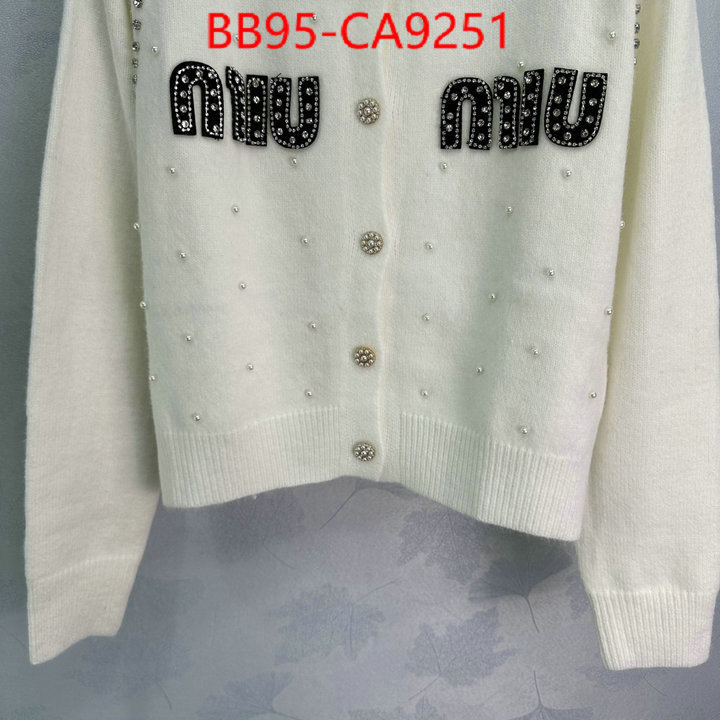 Clothing-MIU MIU how to buy replica shop ID: CA9251 $: 95USD