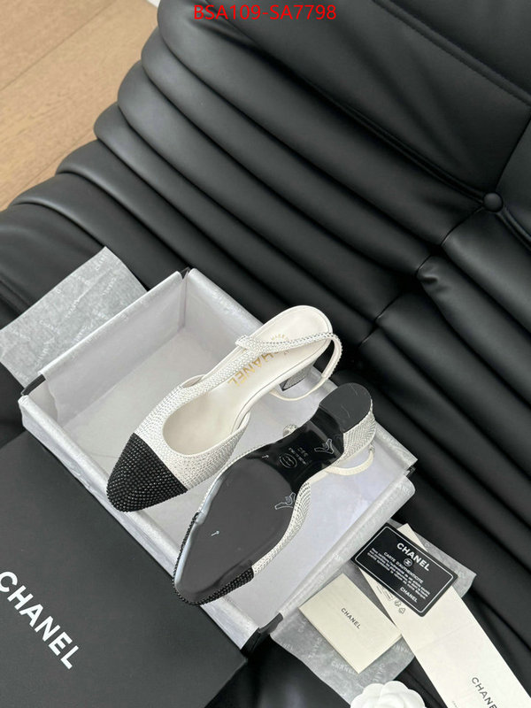 Women Shoes-Chanel the top ultimate knockoff ID: SA7798 $: 109USD