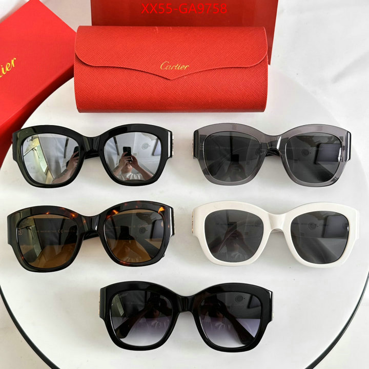 Glasses-Cartier most desired ID: GA9758 $: 55USD