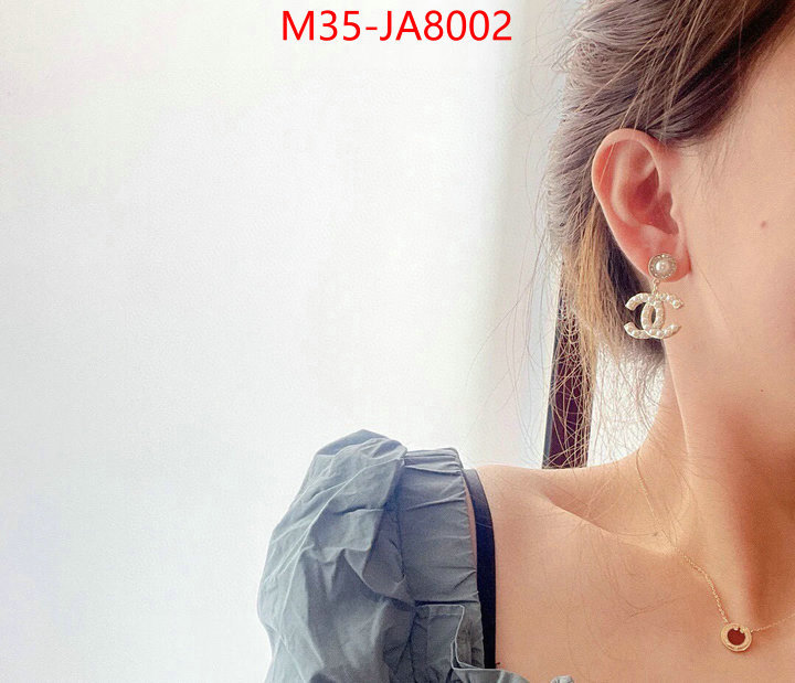 Jewelry-Chanel we provide top cheap aaaaa ID: JA8002 $: 35USD