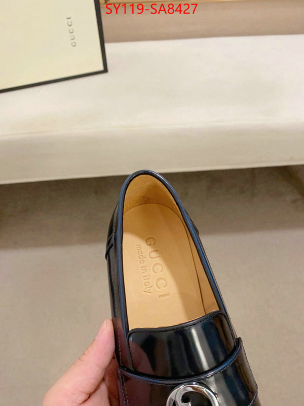 Men Shoes-Gucci top perfect fake ID: SA8427 $: 119USD