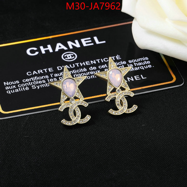 Jewelry-Chanel 2024 replica wholesale cheap sales online ID: JA7962 $: 30USD