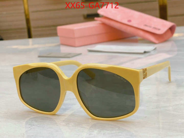 Glasses-Miu Miu fashion replica ID: GA7712 $: 65USD