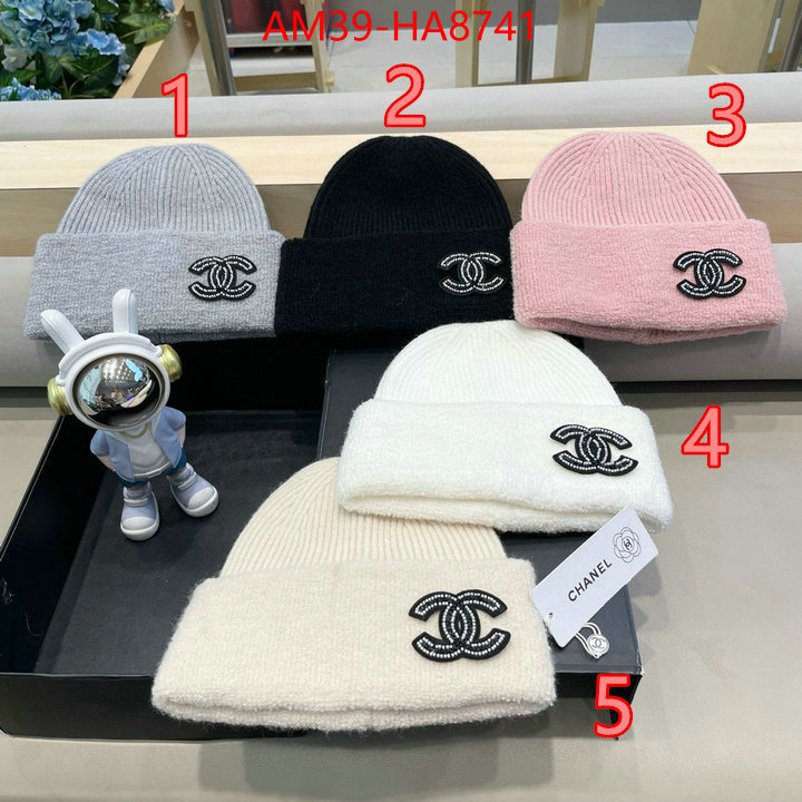 Cap (Hat)-Chanel designer 1:1 replica ID: HA8741 $: 39USD