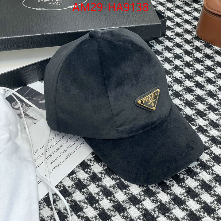 Cap (Hat)-Prada the quality replica ID: HA9138 $: 29USD