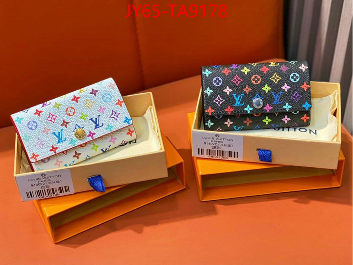 LV Bags(TOP)-Wallet aaaaa quality replica ID: TA9178 $: 65USD,