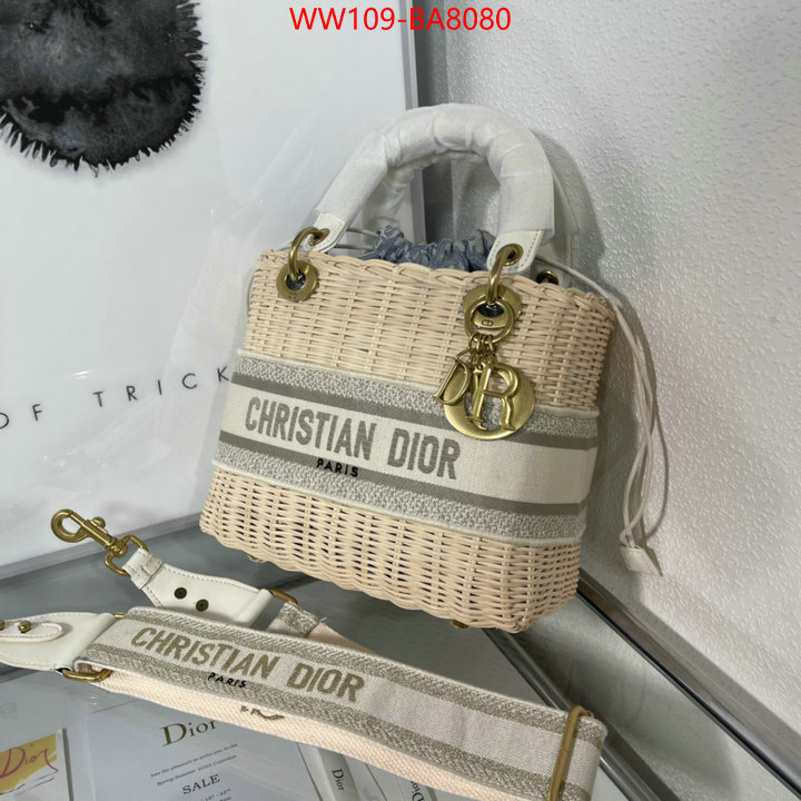 Dior Bags(4A)-Lady- buy 2024 replica ID: BA8080 $: 109USD,