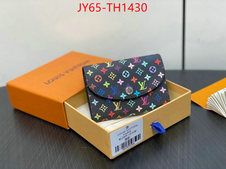 LV Bags(TOP)-Wallet outlet 1:1 replica ID: TH1430 $: 65USD,