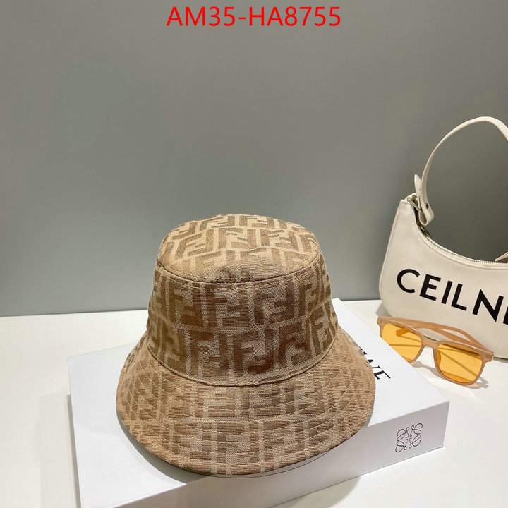 Cap(Hat)-Fendi brand designer replica ID: HA8755 $: 35USD