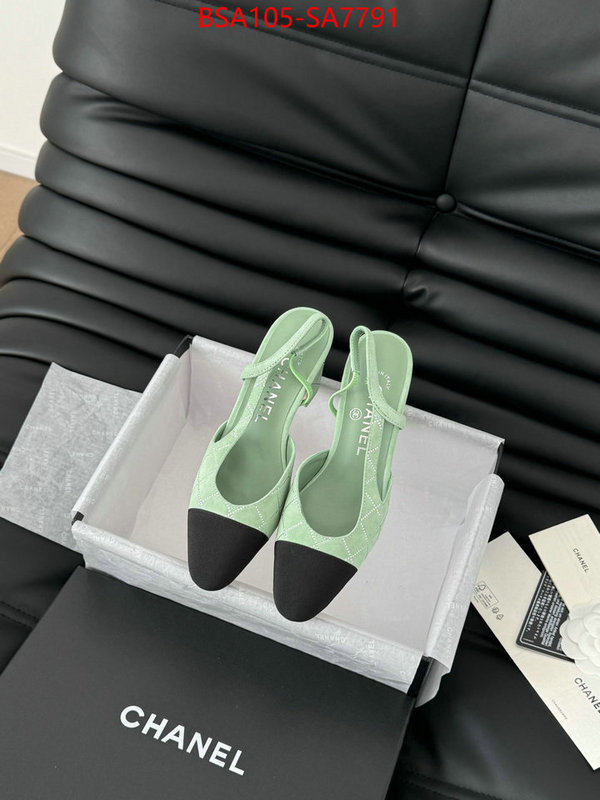 Women Shoes-Chanel aaaaa+ replica designer ID: SA7791 $: 105USD