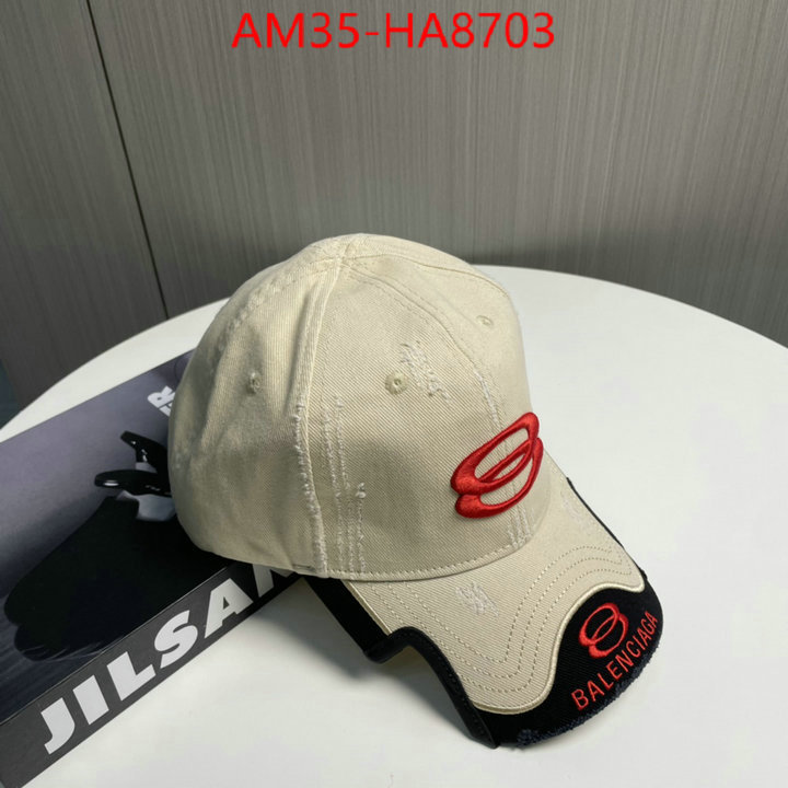 Cap(Hat)-Balenciaga customize best quality replica ID: HA8703 $: 35USD