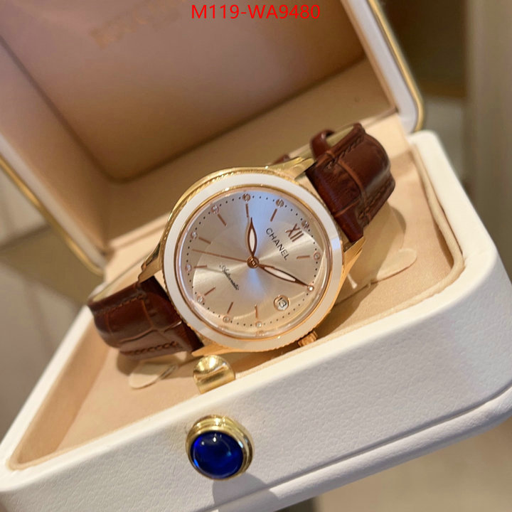 Watch(4A)-Chanel fake ID: WA9480 $: 119USD