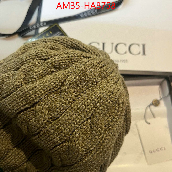 Cap(Hat)-Gucci best replica quality ID: HA8758 $: 35USD