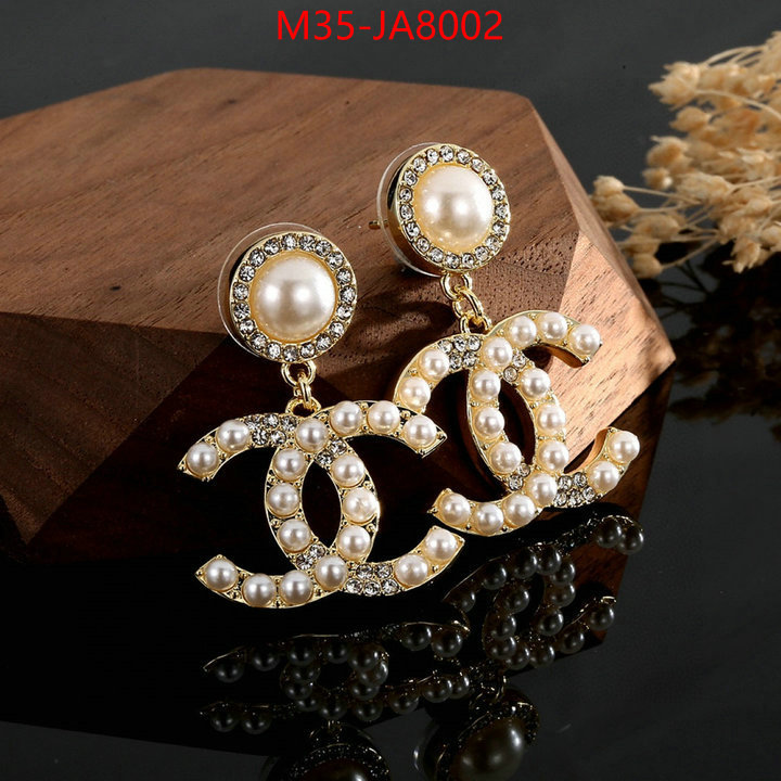 Jewelry-Chanel we provide top cheap aaaaa ID: JA8002 $: 35USD