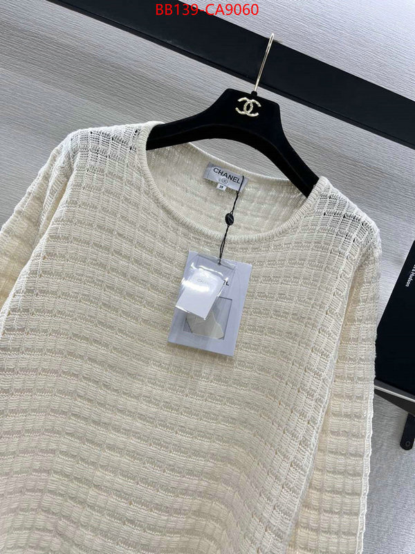 Clothing-Chanel what is a counter quality ID: CA9060 $: 139USD