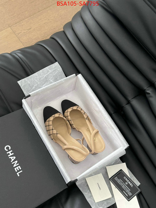 Women Shoes-Chanel best quality fake ID: SA7795 $: 105USD