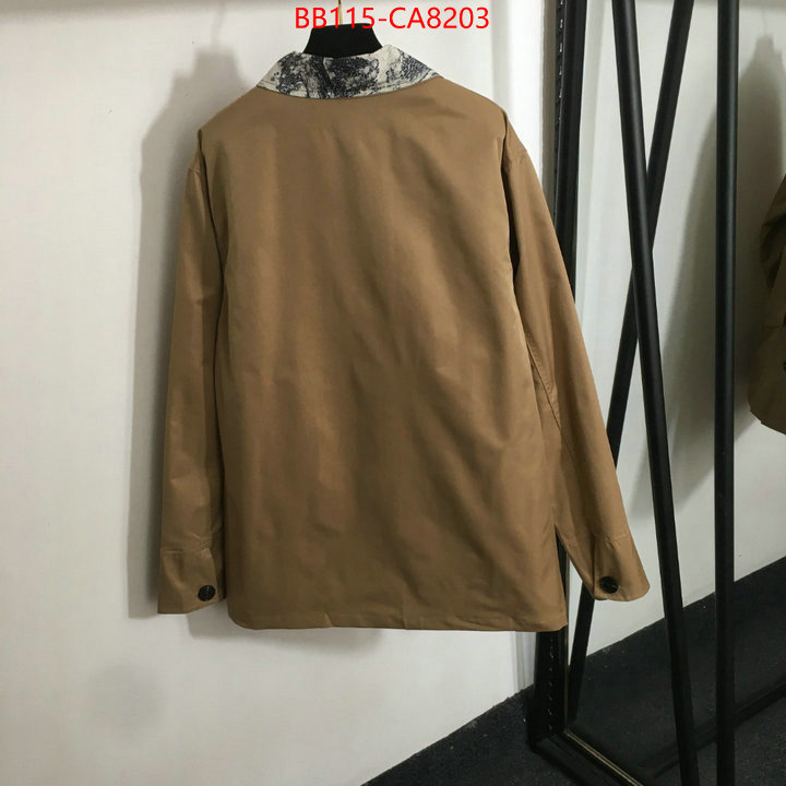 Clothing-Dior designer high replica ID: CA8203 $: 115USD