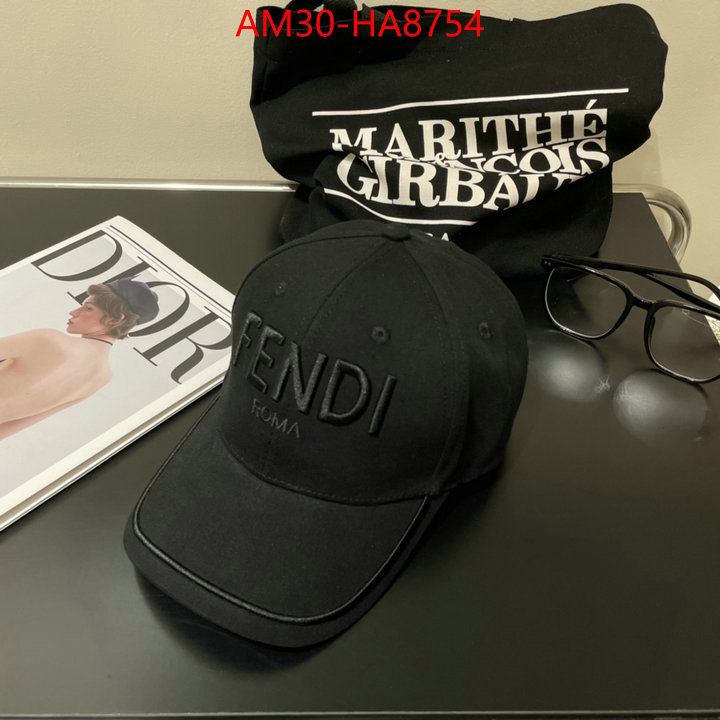 Cap(Hat)-Fendi luxury cheap replica ID: HA8754 $: 30USD