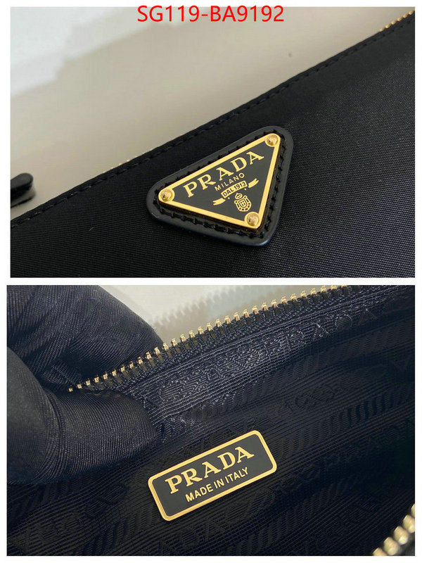 Prada Bags(TOP)-Handbag- best replica 1:1 ID: BA9192 $: 119USD,