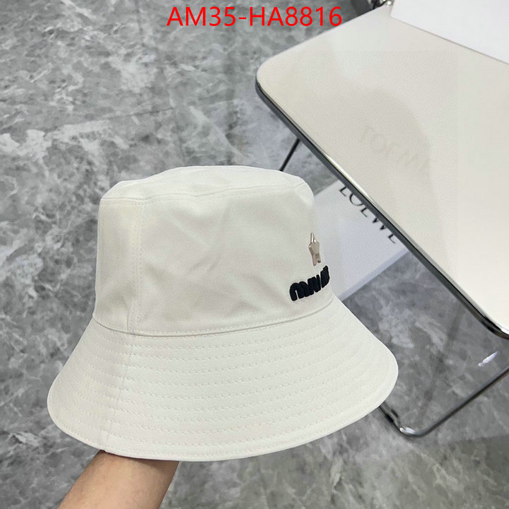 Cap(Hat)-Miu Miu high quality happy copy ID: HA8816 $: 35USD