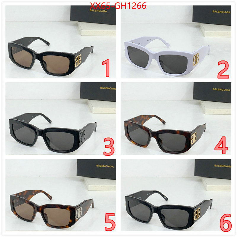 Glasses-Balenciaga cheap high quality replica ID: GH1266 $: 65USD