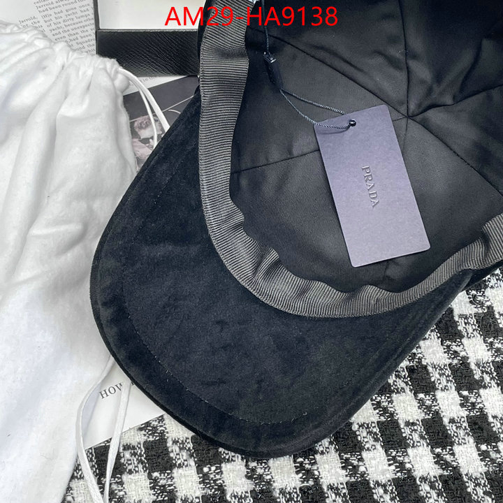 Cap (Hat)-Prada the quality replica ID: HA9138 $: 29USD