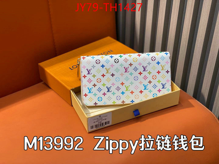 LV Bags(TOP)-Wallet first copy ID: TH1427 $: 79USD,