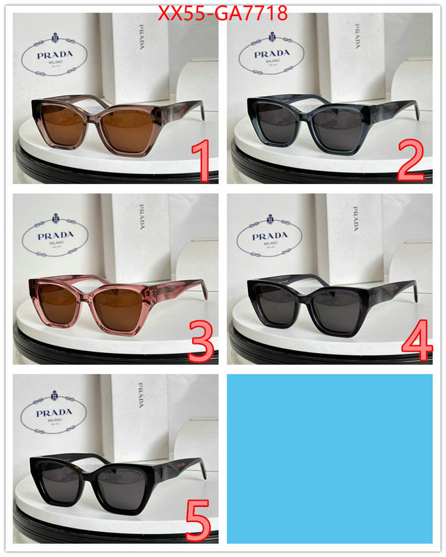 Glasses-Prada sellers online ID: GA7718 $: 55USD