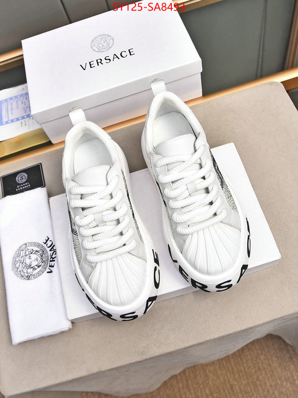 Men Shoes-Versace high quality 1:1 replica ID: SA8493 $: 125USD