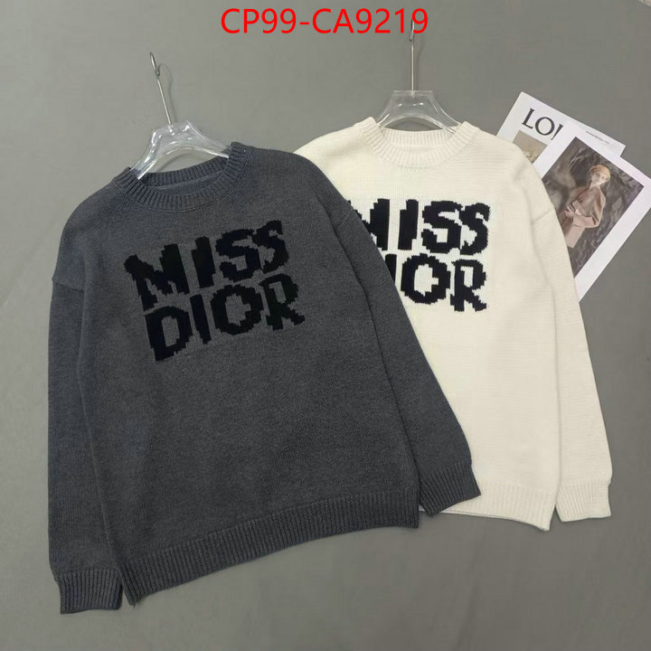 Clothing-Dior high quality 1:1 replica ID: CA9219 $: 99USD