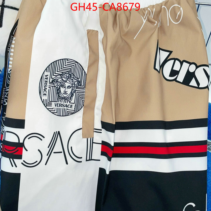 Beach Shorts-Versace can you buy knockoff ID: CA8679 $: 45USD