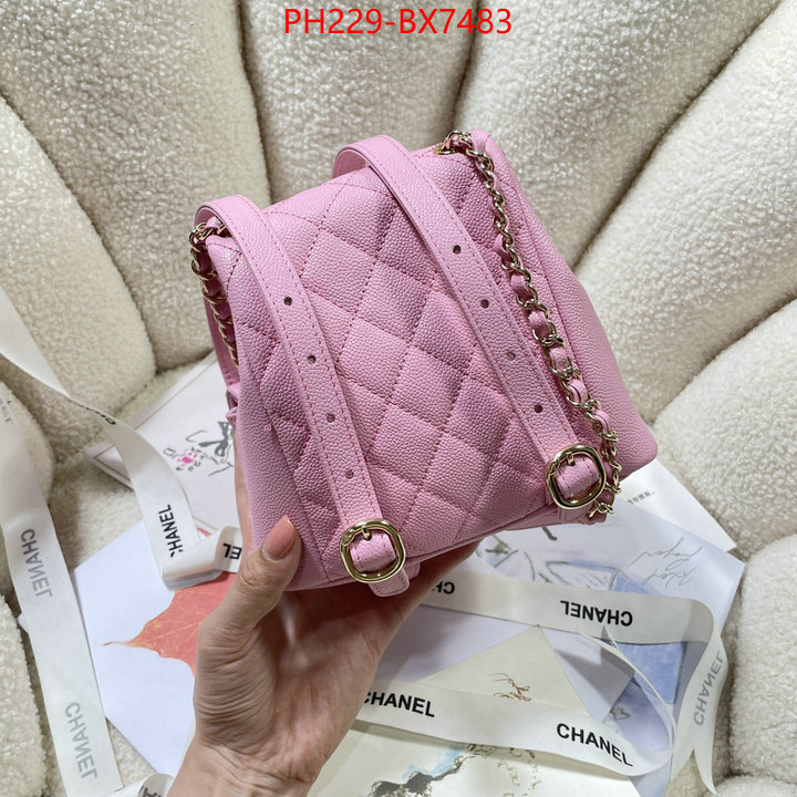 Chanel Bags(TOP)-Crossbody- good quality replica ID: BX7483 $: 229USD,