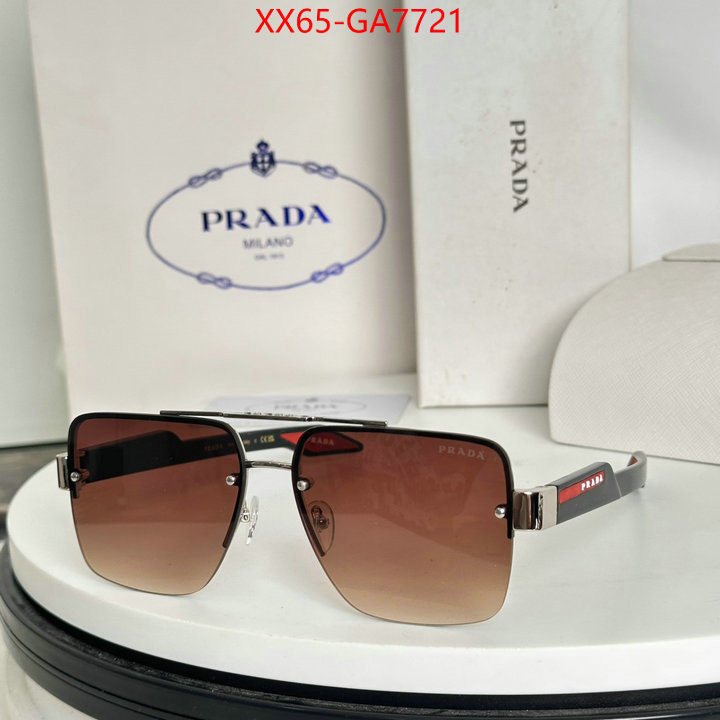 Glasses-Prada top fake designer ID: GA7721 $: 65USD