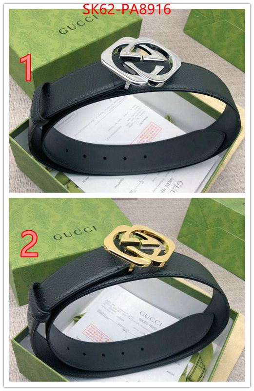 Belts-Gucci top fake designer ID: PA8916 $: 62USD