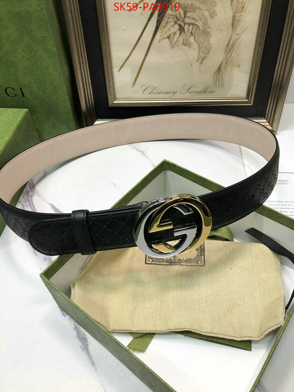 Belts-Gucci can you buy knockoff ID: PA8919 $: 59USD