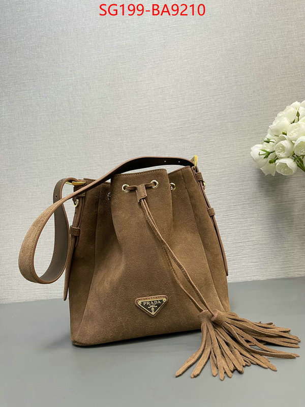 Prada Bags(TOP)-bucket bag where to buy ID: BA9210 $: 199USD,