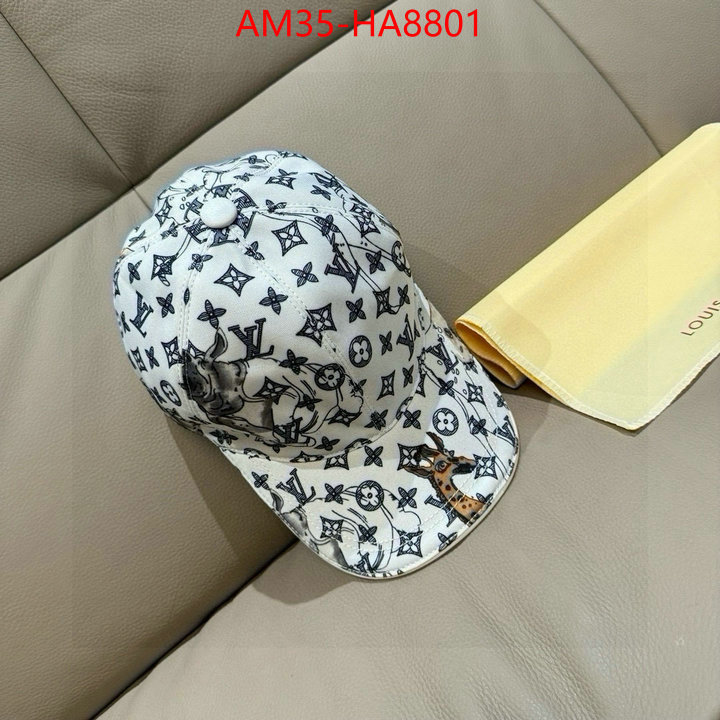 Cap(Hat)-LV mirror copy luxury ID: HA8801 $: 35USD