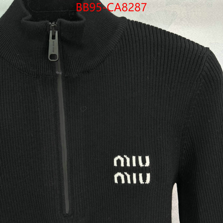 Clothing-MIU MIU aaaaa+ replica designer ID: CA8287 $: 95USD