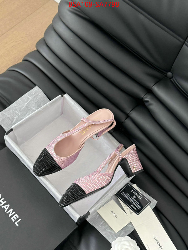 Women Shoes-Chanel the top ultimate knockoff ID: SA7798 $: 109USD