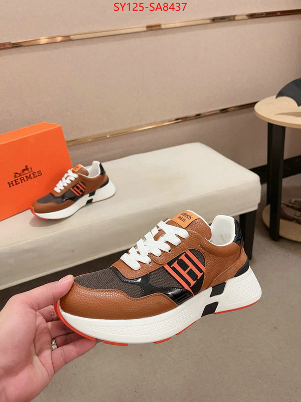 Men Shoes-Hermes 1:1 ID: SA8437 $: 125USD