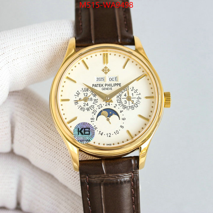 Watch(TOP)-Patek Philippe designer fashion replica ID: WA9498 $: 515USD