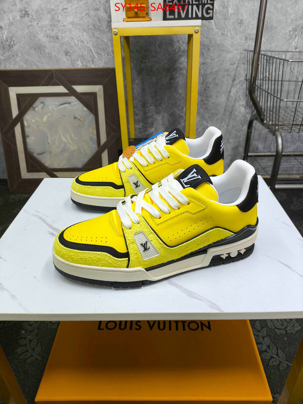 Men Shoes-LV top perfect fake ID: SA8467 $: 145USD