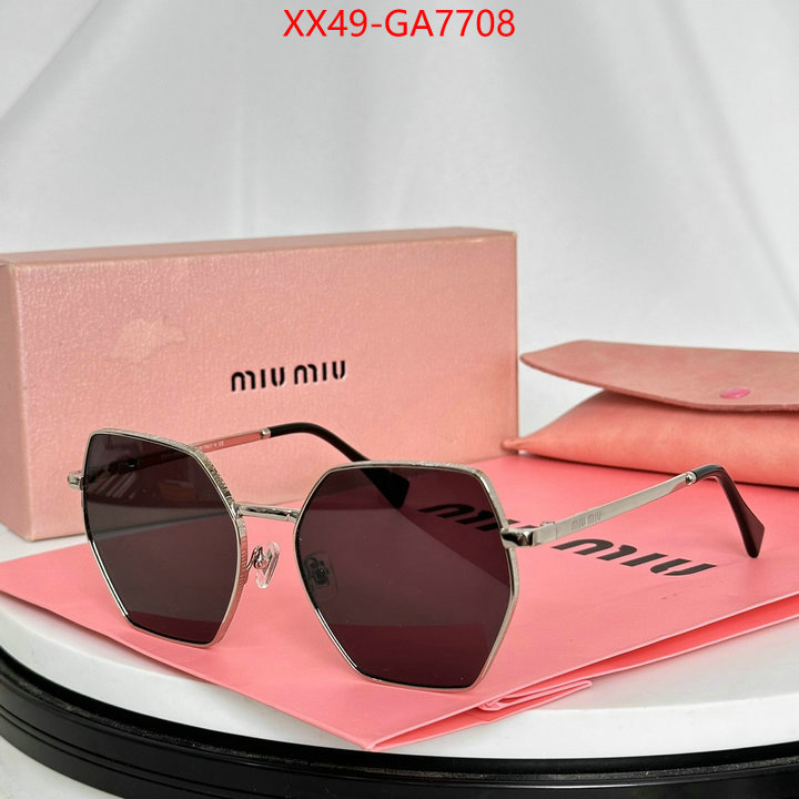 Glasses-Miu Miu high quality aaaaa replica ID: GA7708 $: 49USD