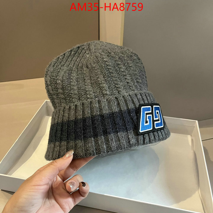 Cap(Hat)-Gucci what is top quality replica ID: HA8759 $: 35USD