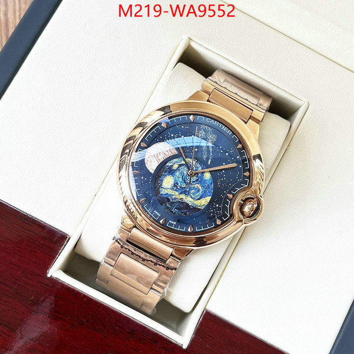 Watch(TOP)-Cartier buy the best replica ID: WA9552 $: 219USD