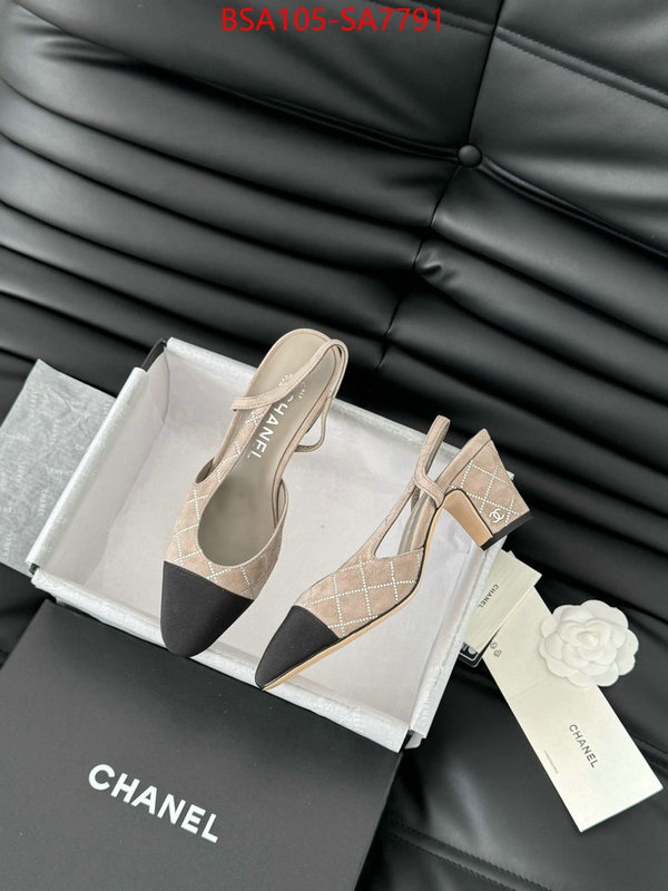 Women Shoes-Chanel aaaaa+ replica designer ID: SA7791 $: 105USD