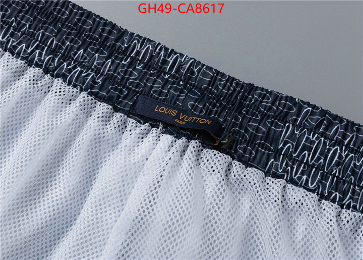 Beach Shorts-LV best capucines replica ID: CA8617 $: 49USD